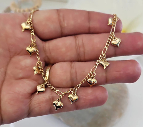 Gold bracelet anklet or - gold,